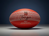 Tonga Rugby size 5 match ball on grass