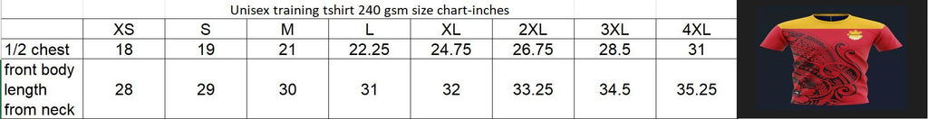 Short sleeve t-shirt Magandaquin team dry-fit polyester blend